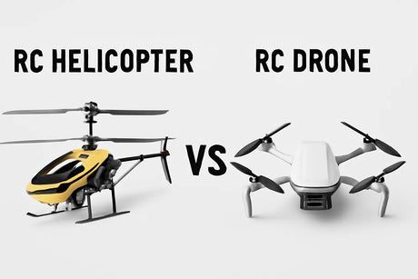 RC Helicopters vs Drones