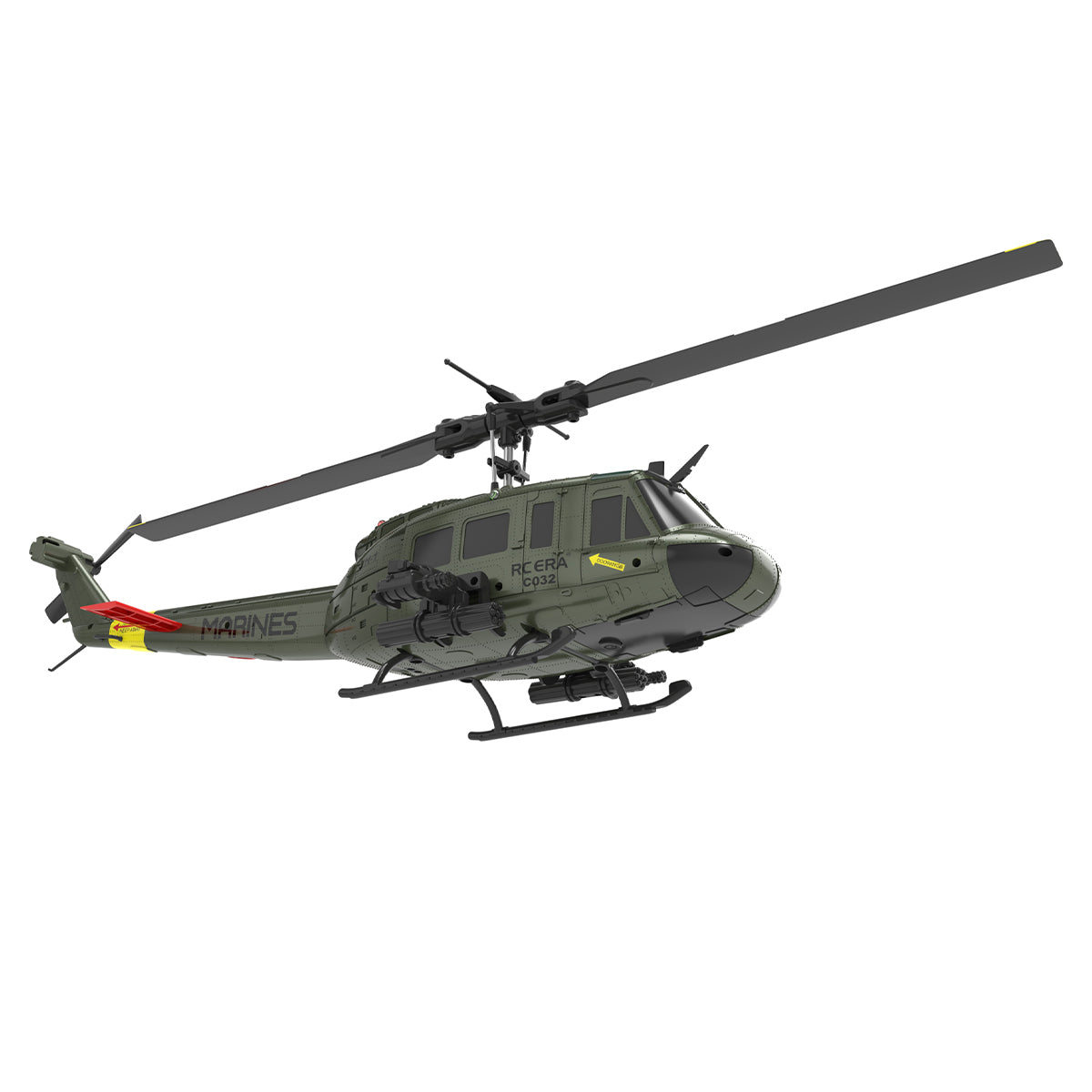 C032 1/48 Scale UH-1 Huey 2.4G 6CH Flybarless RC Helicopter Model - Razordon