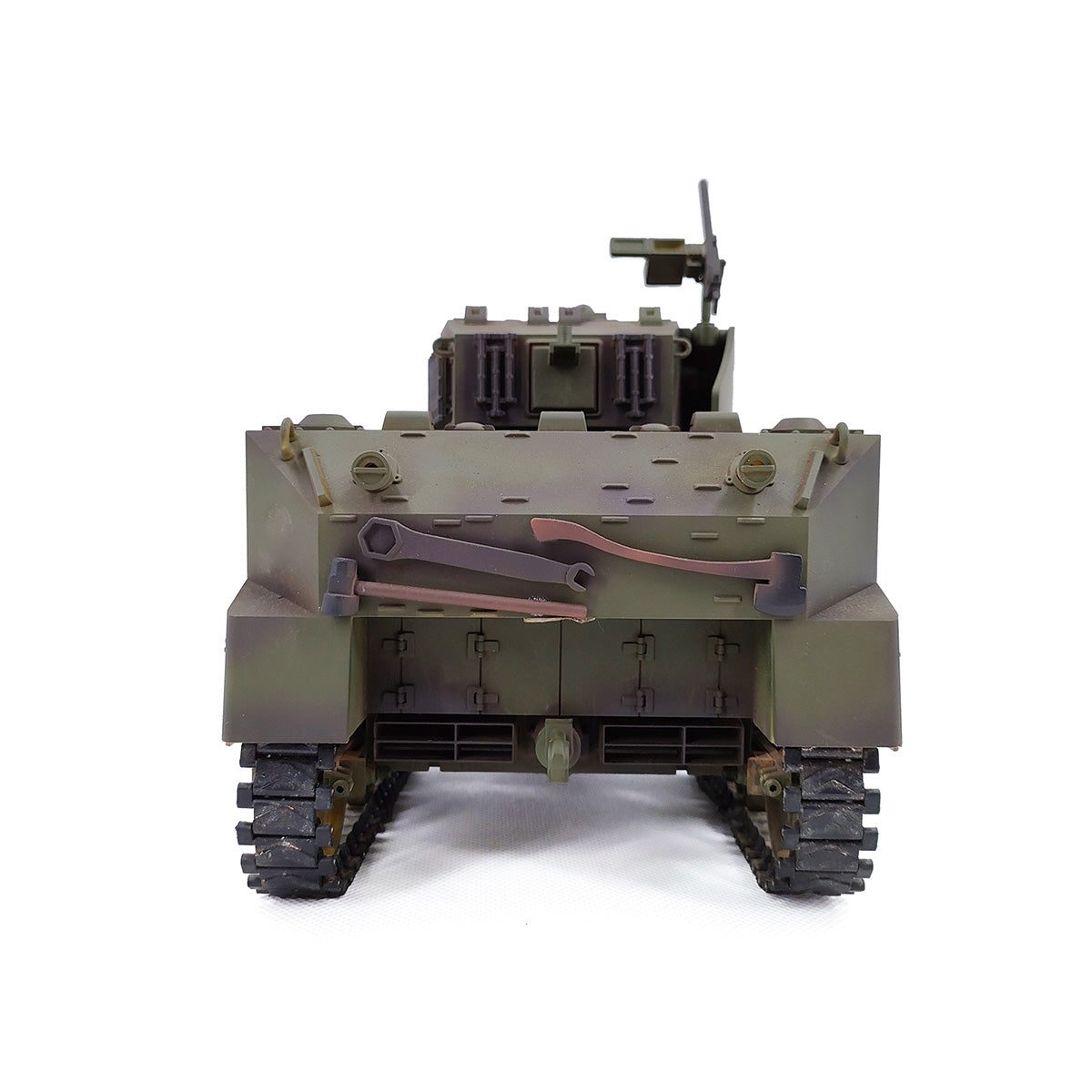 1/16 Scale 2.4G US M5A1 Stuart Light Tank Model with Sound & Light Effects, Telescopic Smoking Exhaust - Razordon