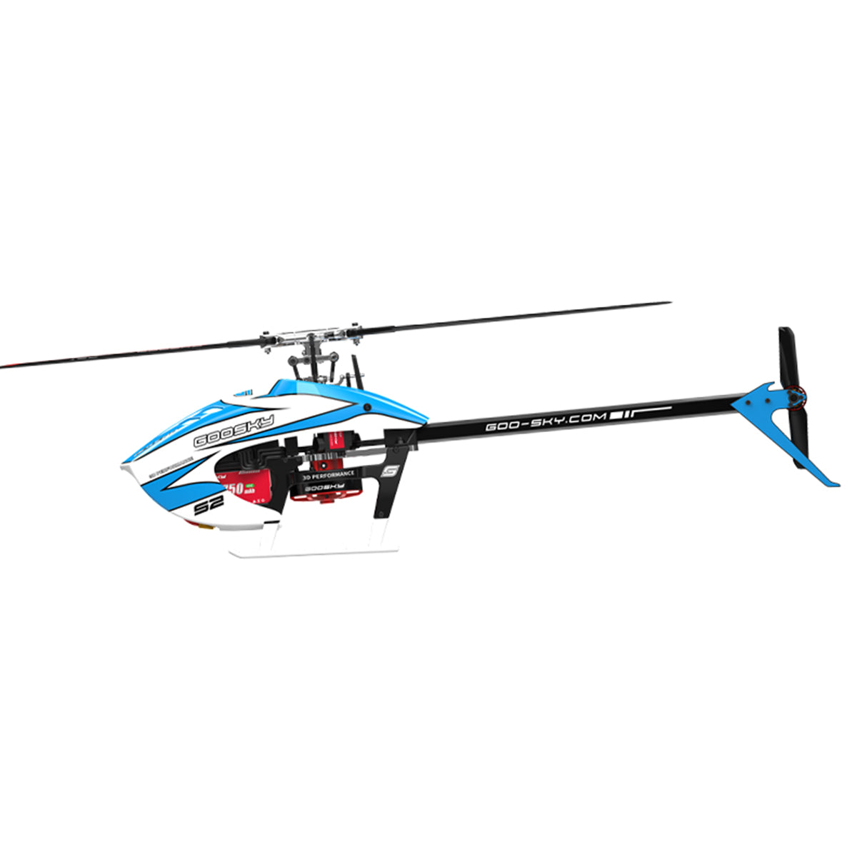 GOOSKY Legend S2 MAX 2.4G 6CH Dual Brushless Direct Drive 3D Stunt RC Helicopter - Razordon
