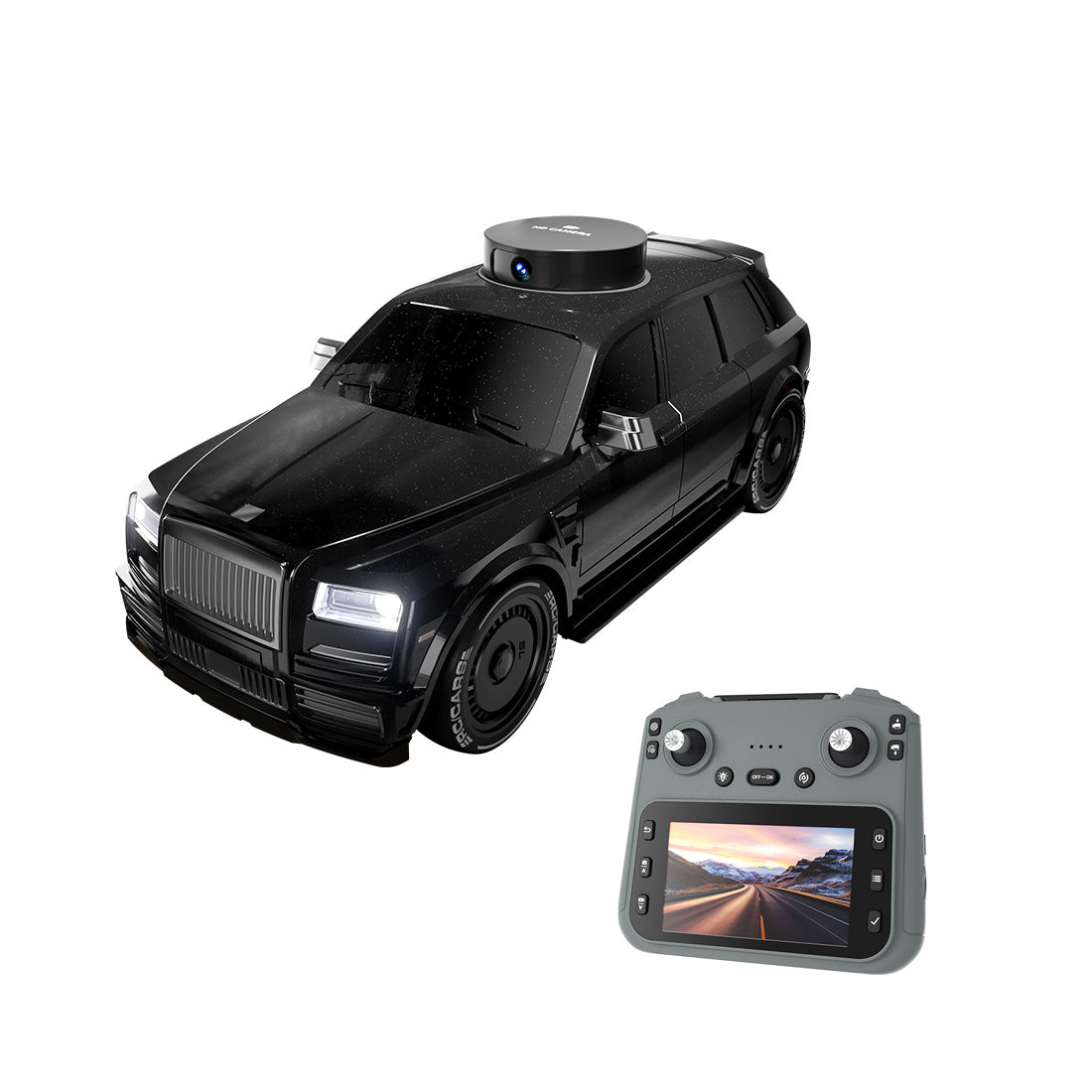 1/20 Scale 2.4GHz FPV RC Car with Screen Controller - RAZORDON