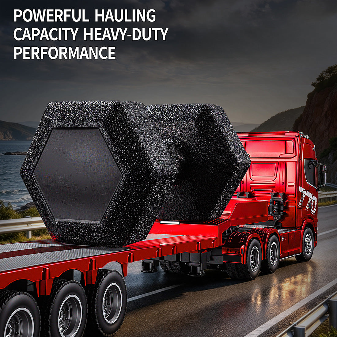 1/24 Scale RC Heavy Duty 770S Truck - RAZORDON