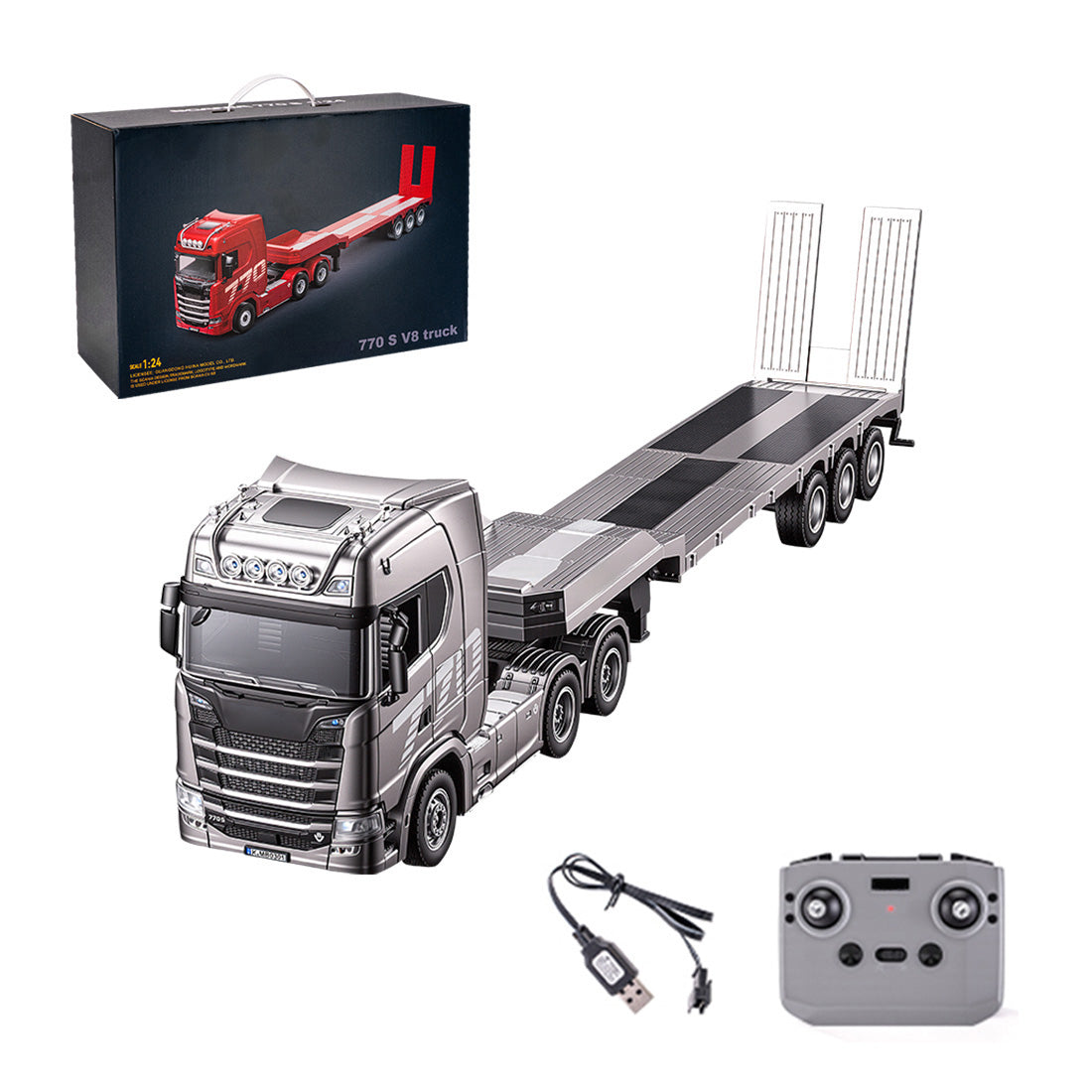 1/24 Scale RC Heavy Duty 770S Truck - RAZORDON