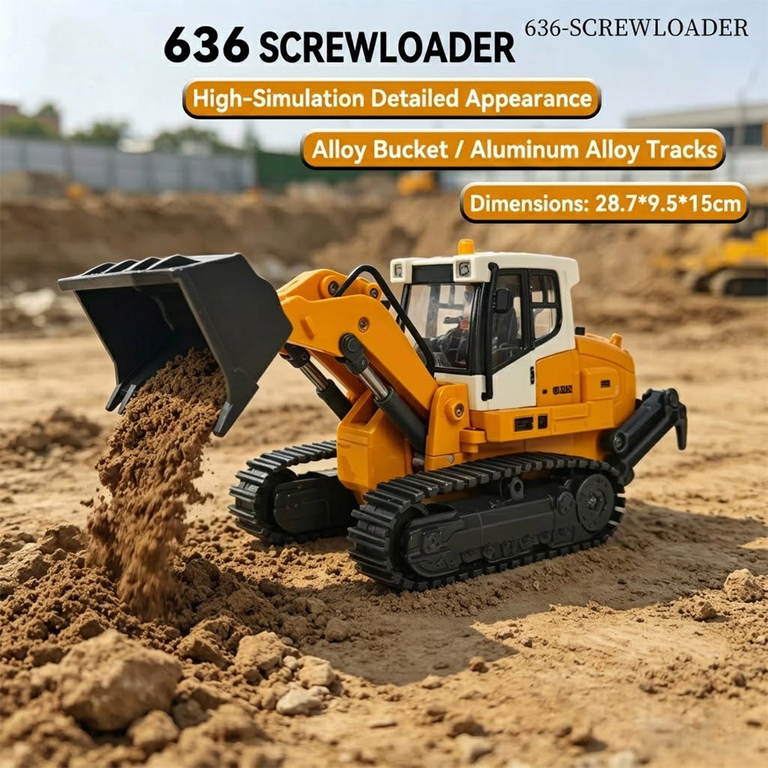 1/50 Scale RC Loader Backhoe - Razordon