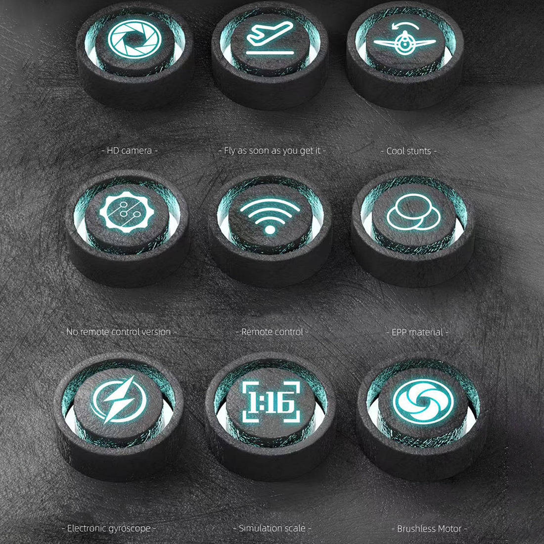 1/16 Scale 2.4G Brushless RC Airplane - RAZORDON