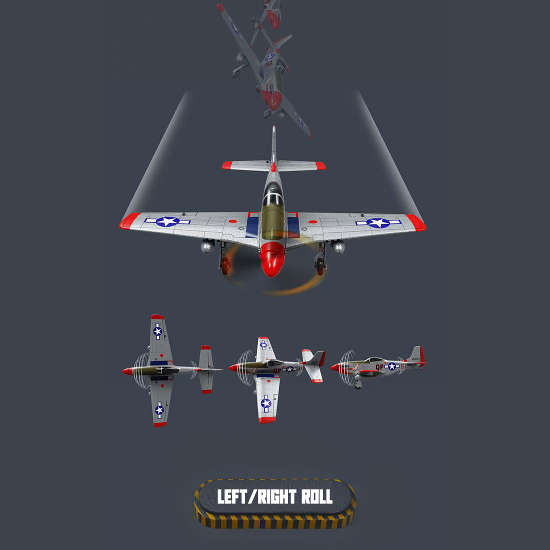 1/16 Scale 2.4G Brushless RC Airplane - RAZORDON