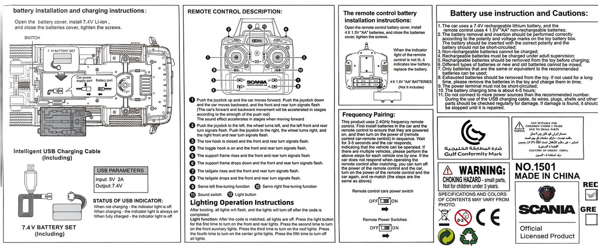 1/18 Scale 6x4 770S Heavy Duty Tractor Truck - RAZORDON