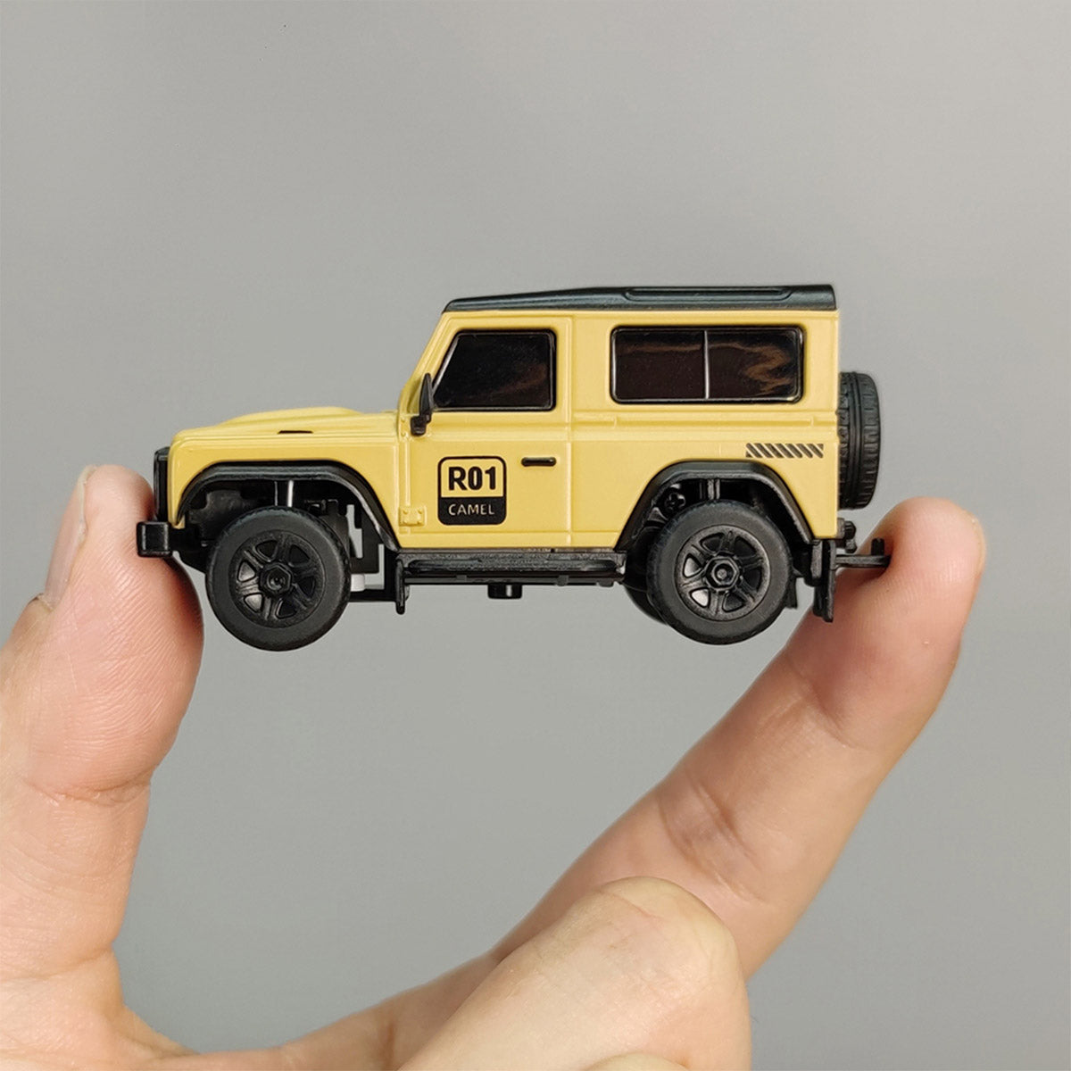 LDARC R01 1/64 Scale 2.4G RC Electric Mini Climbing Car Model with Interactive Light Set - Razordon