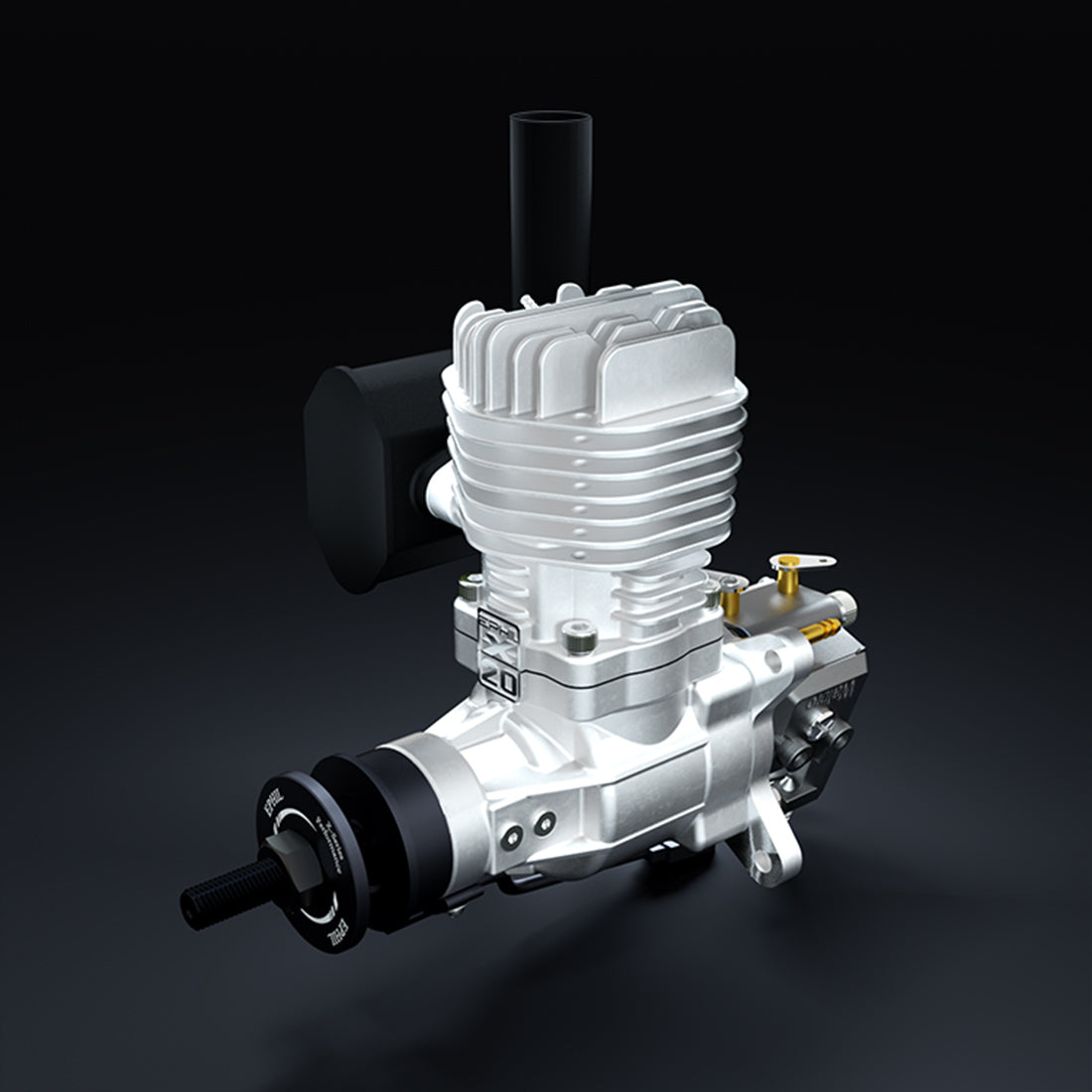 EPHIL XG-20cc-S Glow Plug Two-Stroke Single Cylinder Side Exhaust Gasoline Engine Model for Fixed-Wing Aircraft Models-RAZORDON