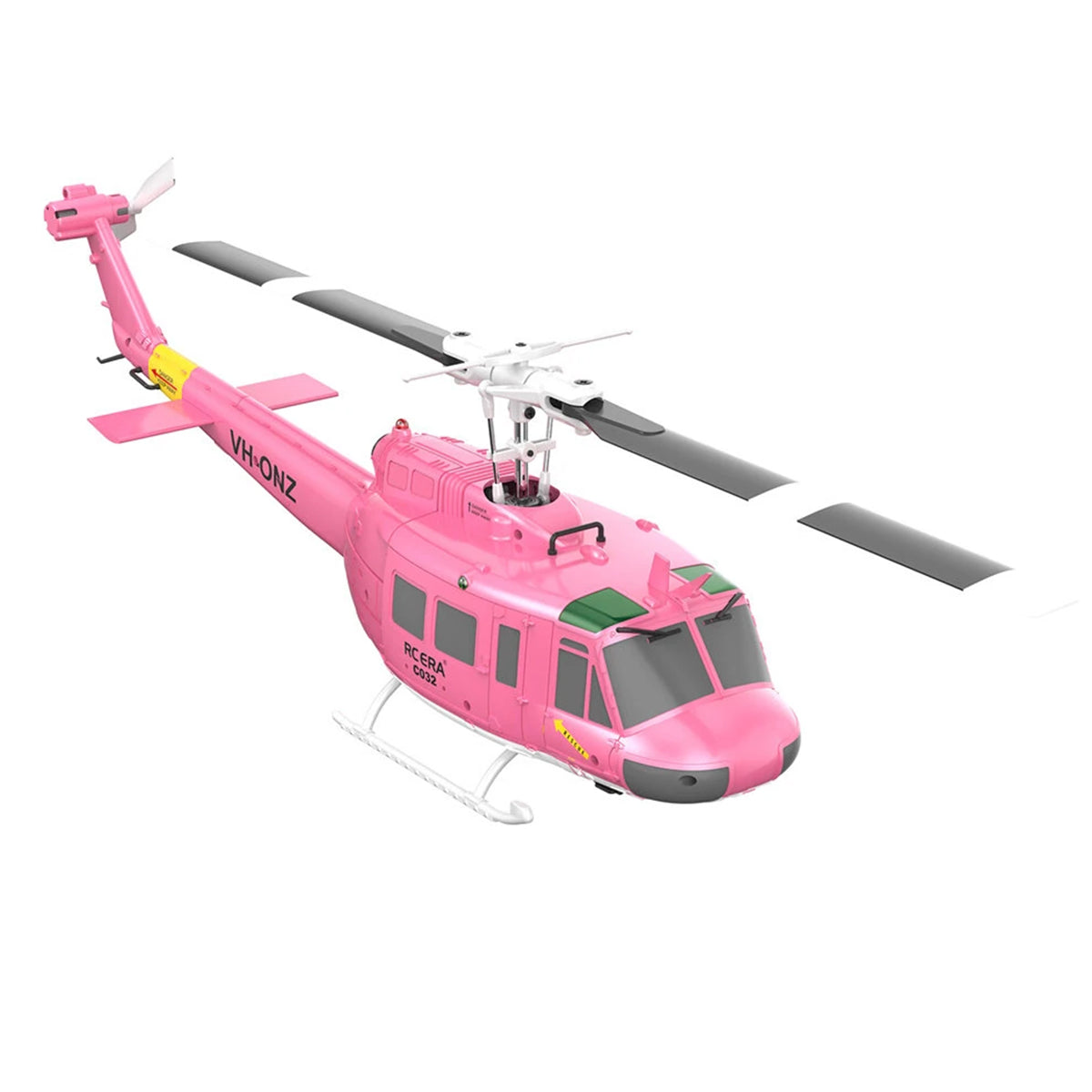 C032 1/48 Scale UH-1 Huey 2.4G 6CH Flybarless RC Helicopter Model - Razordon