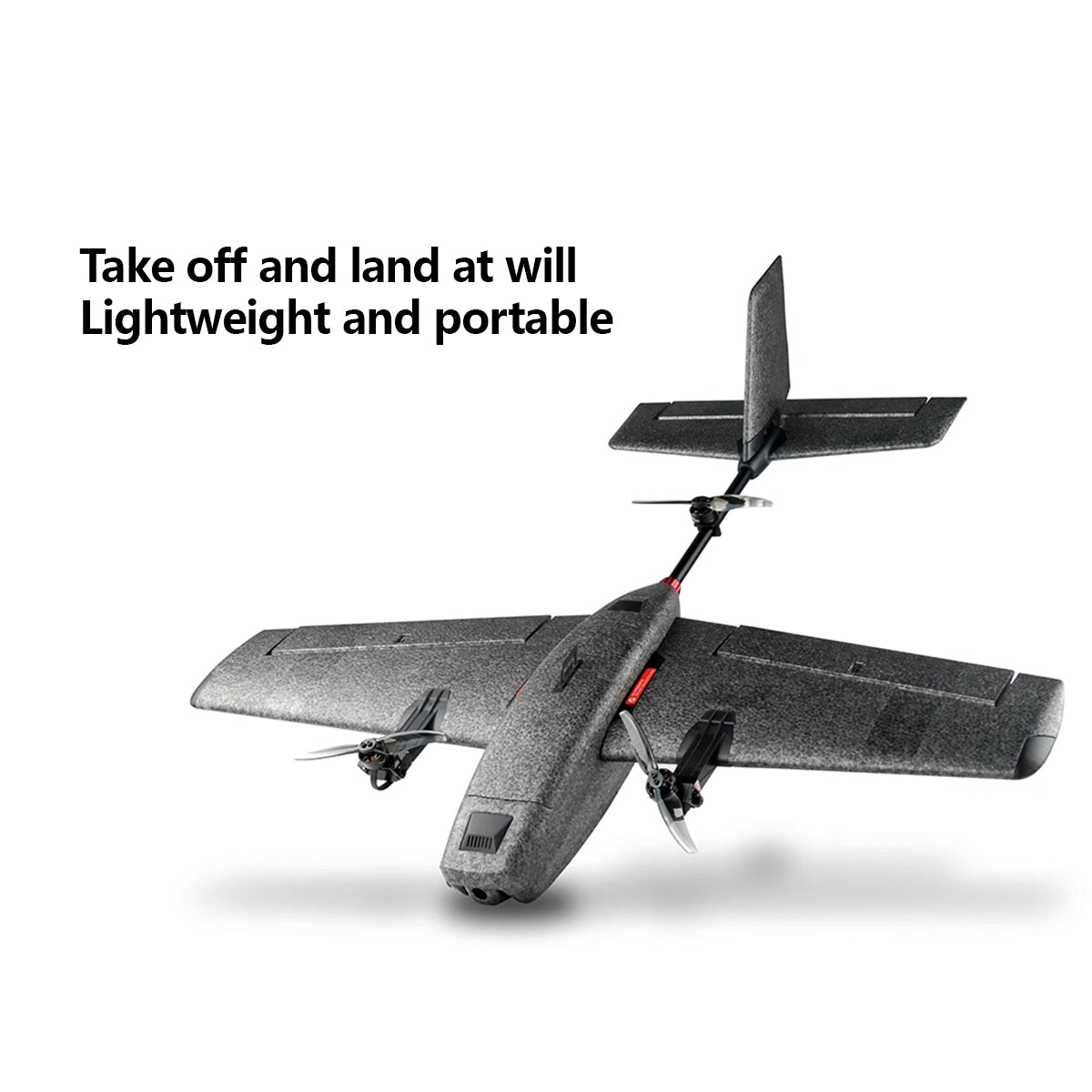 HEEWING Ranger T1 VTOL 2.4G EPP Vertical Takeoff and Landing Fixed-Wing RC Aircraft with FPV Camera Mount and Flight Controller - Razordon