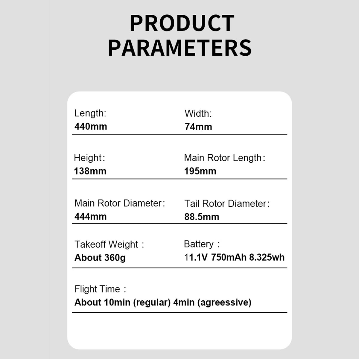GOOSKY Legend S2 MAX 2.4G 6CH Dual Brushless Direct Drive 3D Stunt RC Helicopter - Razordon