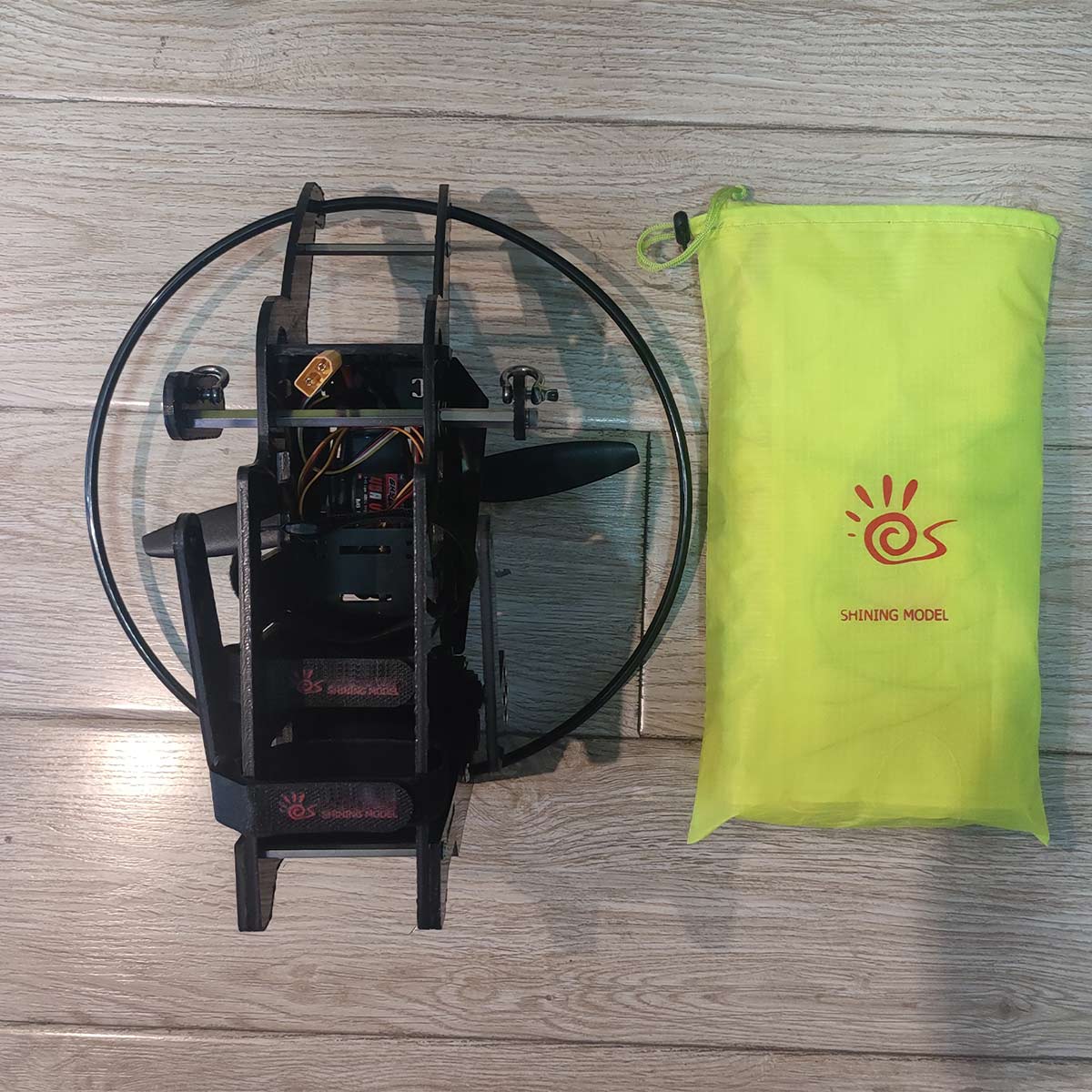 2.4G Ready-to-Fly (RTF) RC Stunt Paraglider - 2.36m Wingspan, Durable Nylon Canopy, Electric Remote Control Airplane for Adults & Kids - RAZORDON