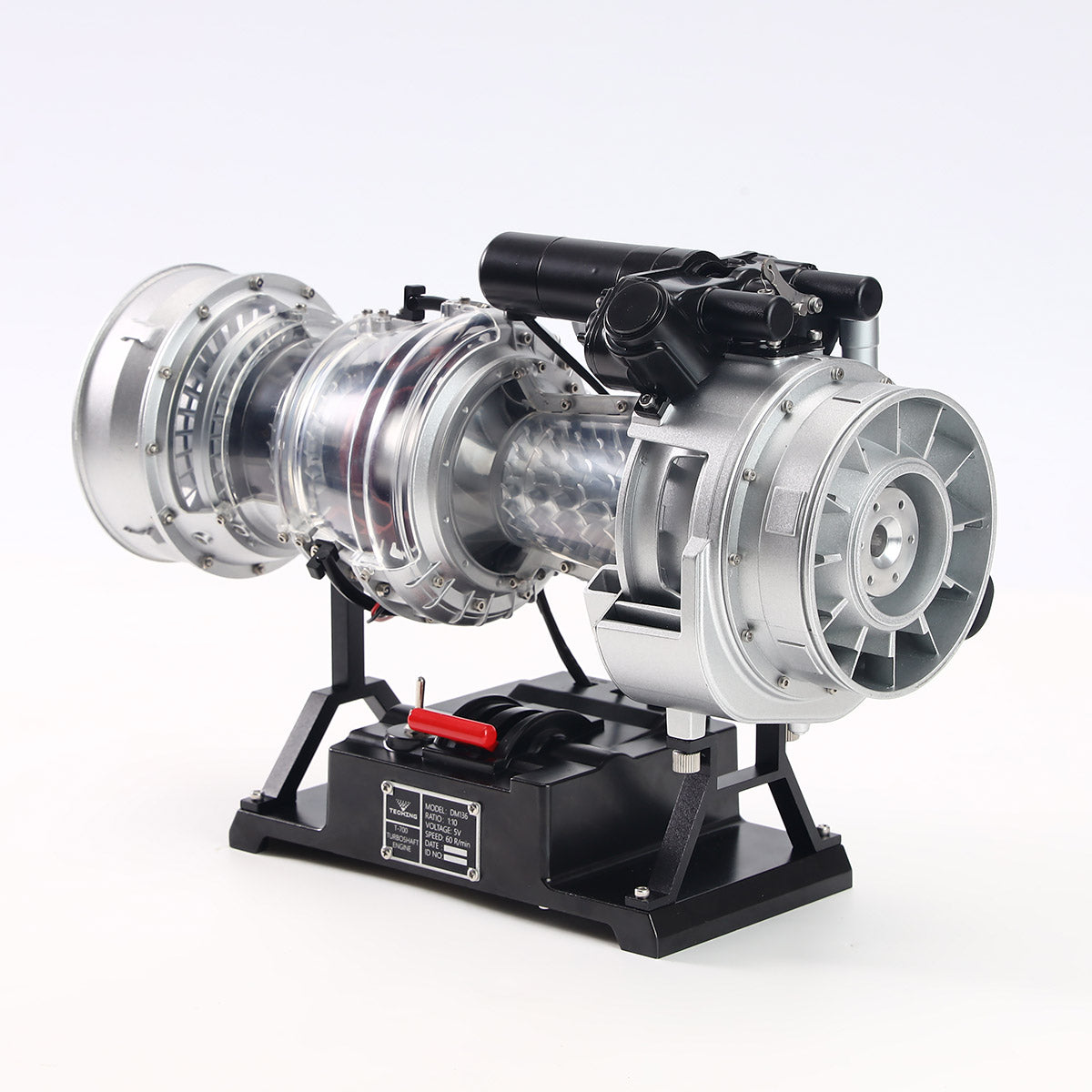 TECHING×SKYMECHMAN 1/4 Scale Metal Simulation Electric Military Helicopter Turboshaft Engine Model Kit - Razordon