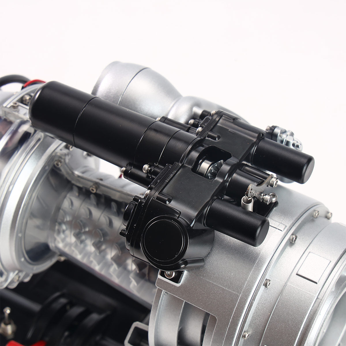 TECHING×SKYMECHMAN 1/4 Scale Metal Simulation Electric Military Helicopter Turboshaft Engine Model Kit - Razordon
