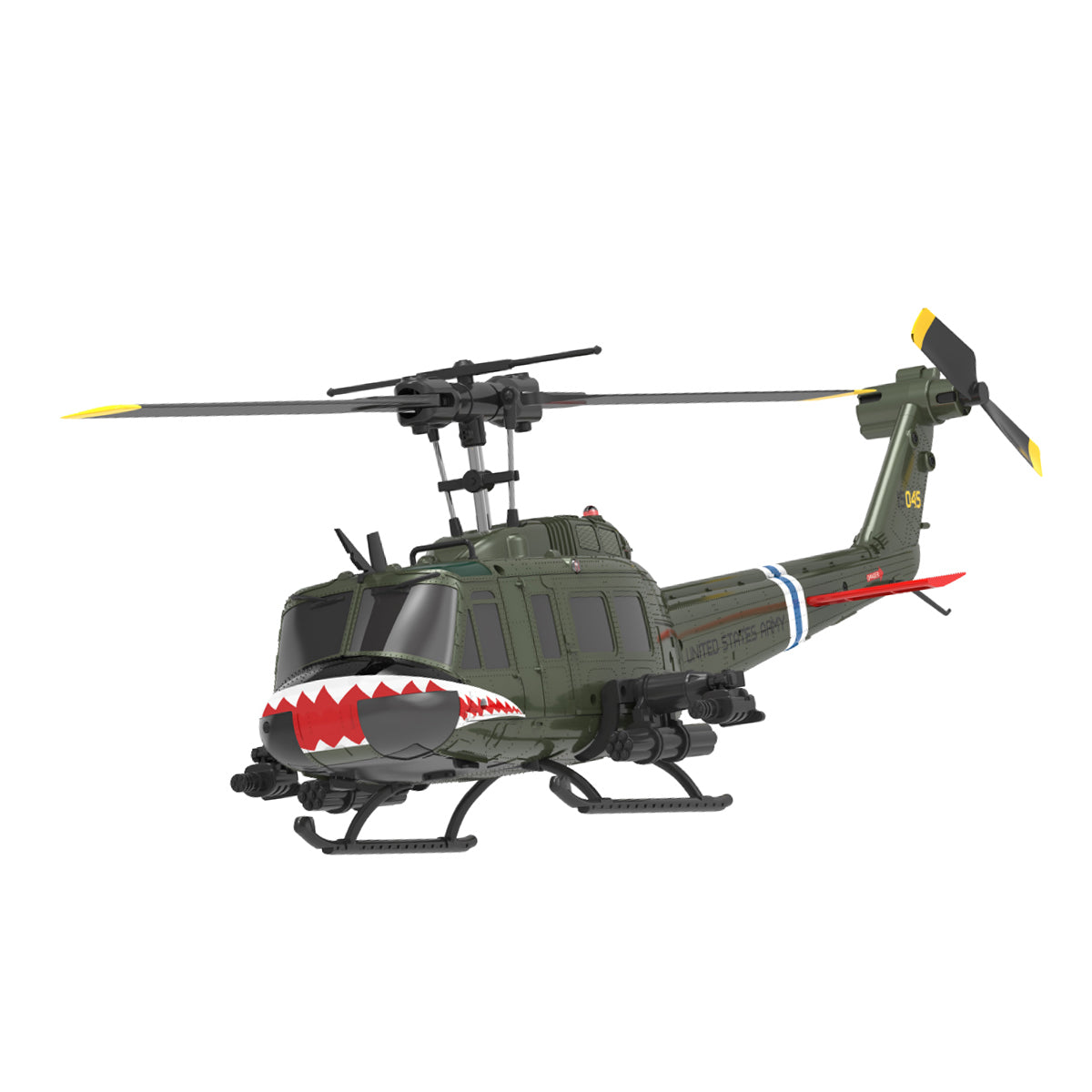 C032 1/48 Scale UH-1 Huey 2.4G 6CH Flybarless RC Helicopter Model - Razordon
