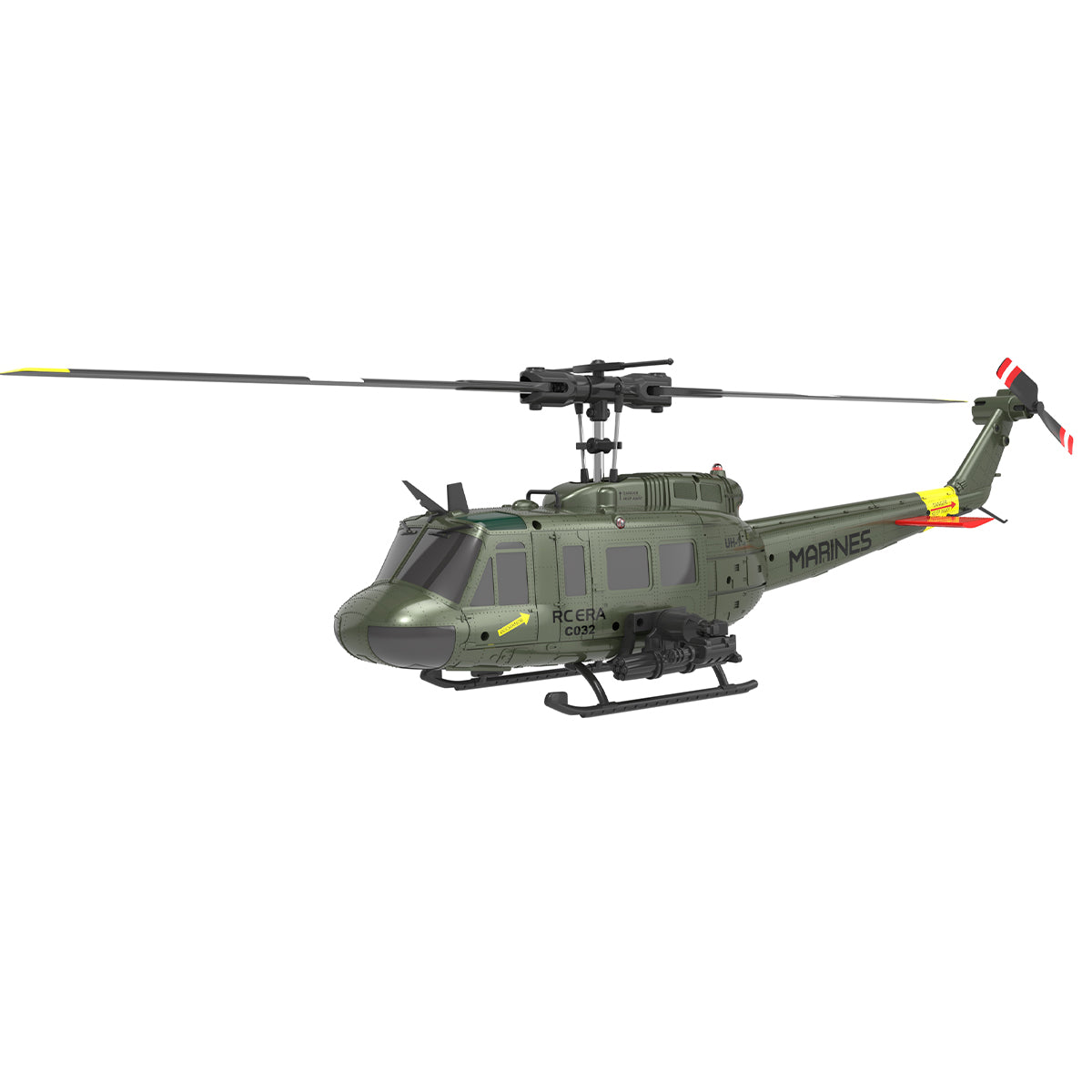 C032 1/48 Scale UH-1 Huey 2.4G 6CH Flybarless RC Helicopter Model - Razordon