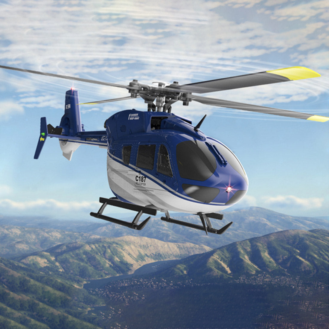 RC ERA 1/48 2.4G RC 헬리콥터 4CH EC-135 에어버스 항공 항공기 모델