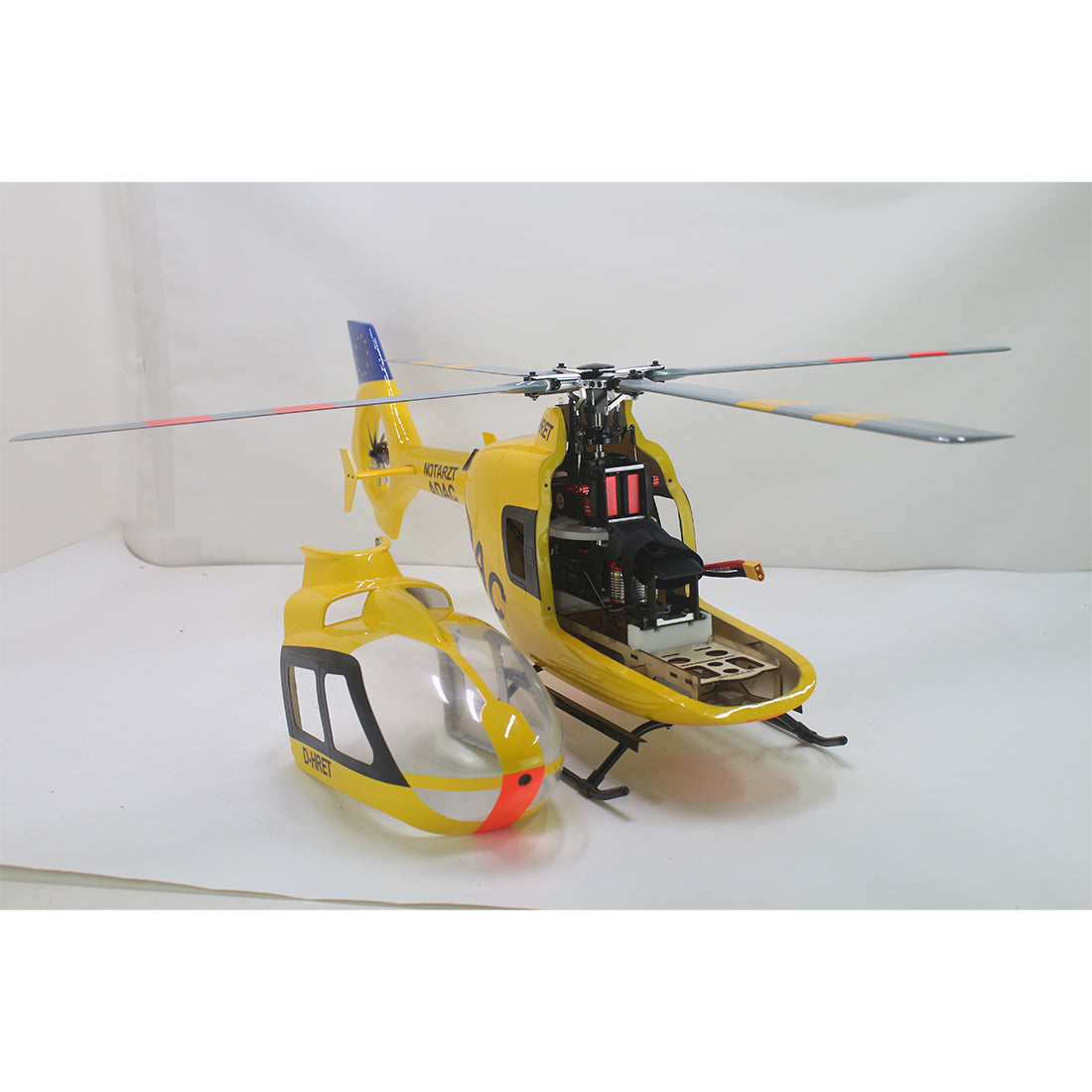 FLISHRC FL500 EC135 500-Class 2.4GHz 6CH Scale RC Helicopter - RAZORDON