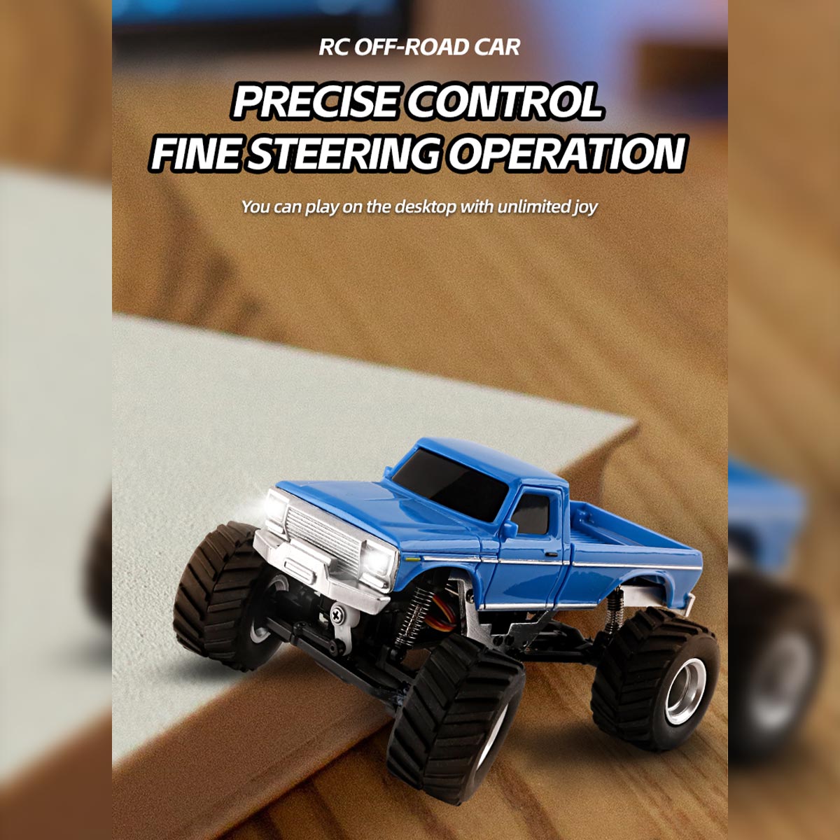 JABAILE 1/36 4WD 2.4G Radio Controlled Off Road Vehicles Mini Crawler Car  - RAZORDON