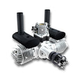 EPHIL XG-76cc-T Glow Plug Two-Stroke Twin-Cylinders Horizontally Opposed Gasoline Engine Model for Fixed-Wing Aircraft Models - RAZORDON