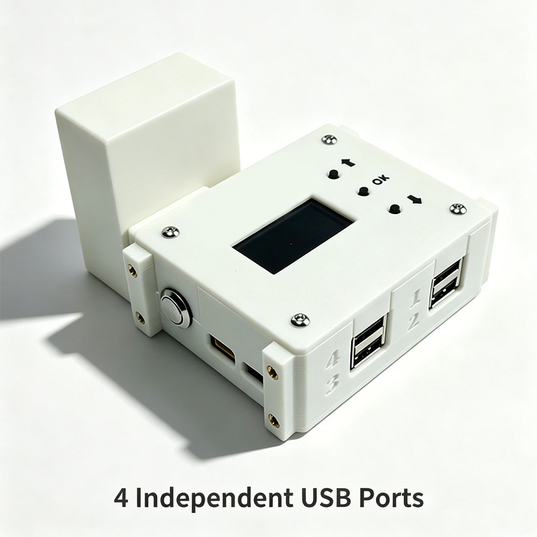AET Universal RC Ground Station USB Hub – Plug & Play Adapter Compatible with Flight Joysticks, Gamepads, Steering Wheels & RC Simulators