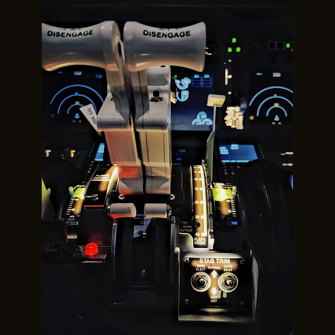 B737-800 Throttle-Quandrant - RAZORDON