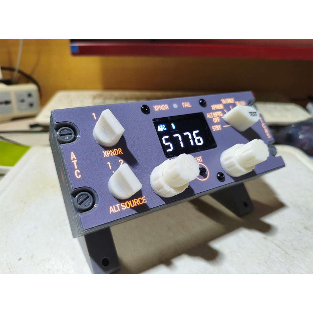 B737 1:1 Flight Deck ATC Transponder Panel - RAZORDON