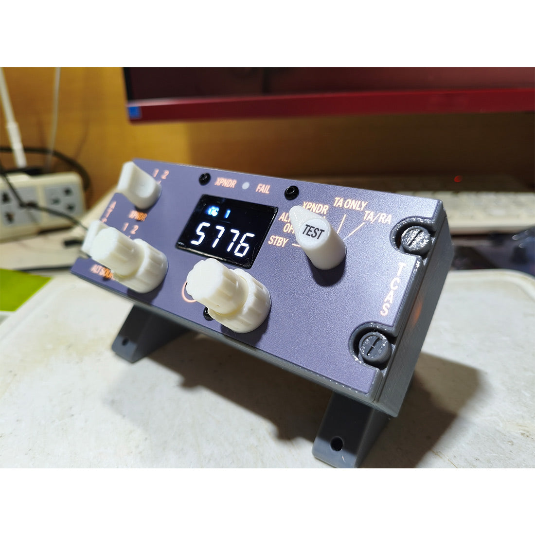 B737 1:1 Flight Deck ATC Transponder Panel - RAZORDON