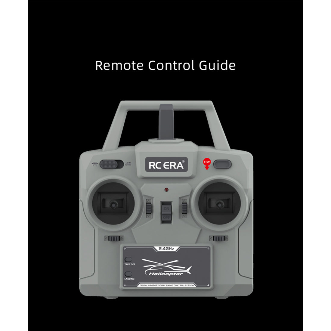 RC ERA C186S BO105 1/48 Scale 2.4G 6CH Single-Rotor Flybarless Realistic Intelligent RC Helicopter - RAZORDON