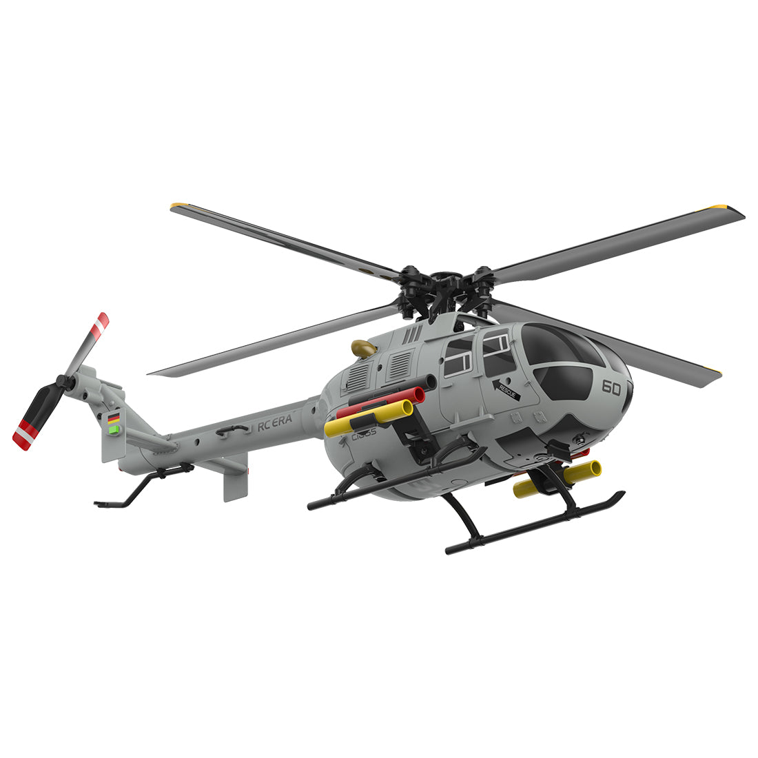 RC ERA C186S BO105 1/48 Scale 2.4G 6CH Single-Rotor Flybarless Realistic Intelligent RC Helicopter - RAZORDON