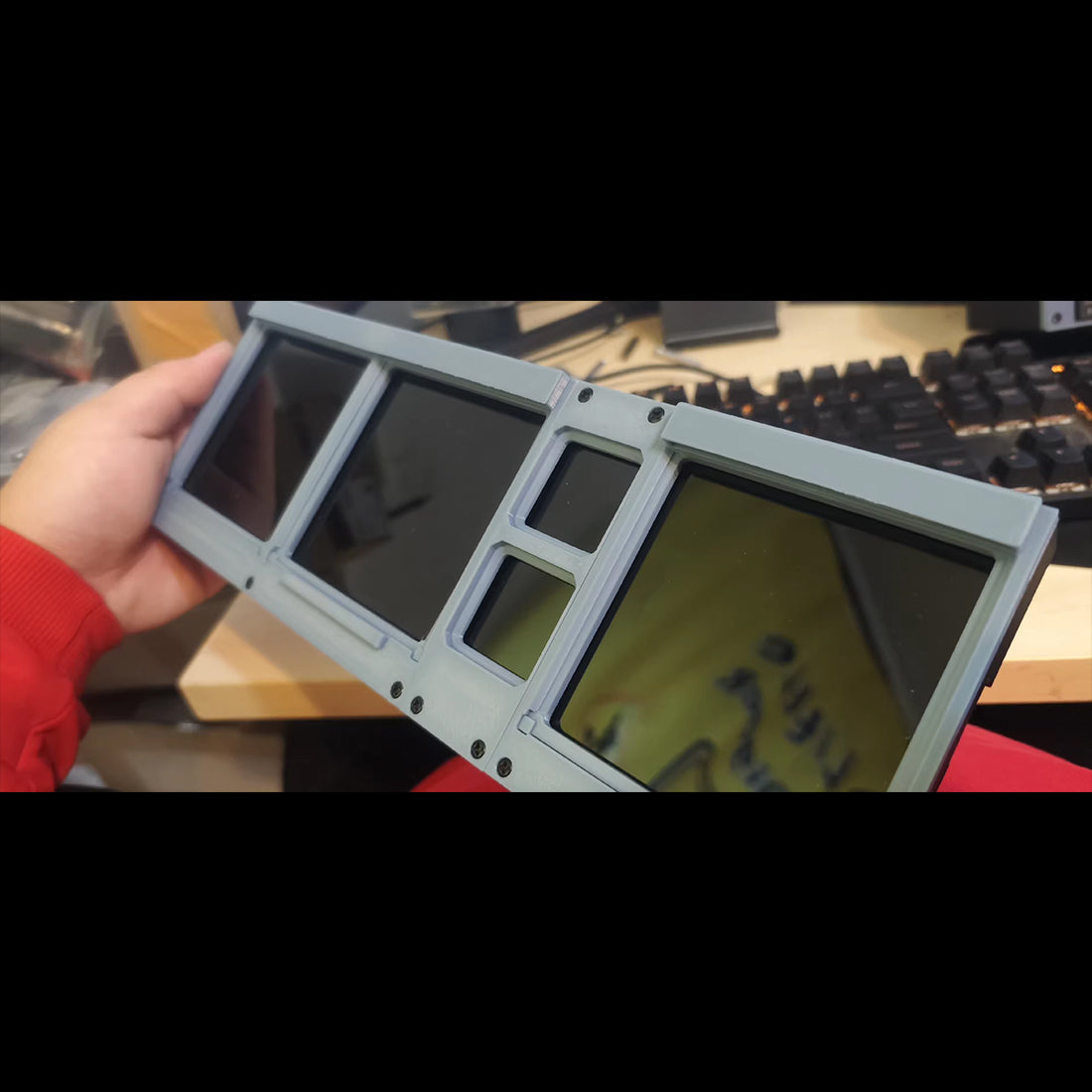 D106 A32X A35X A38X PFD-ND-ECAM-E/WD HOME COCKPIT Panel - RAZORDON