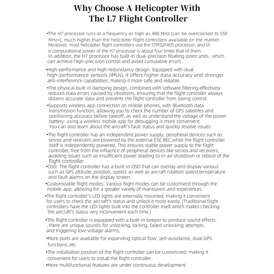 FLISHRC FL500 AH-6 Little Bird 500-Class 2.4G 6CH Scale RC Helicopter - RAZORDON