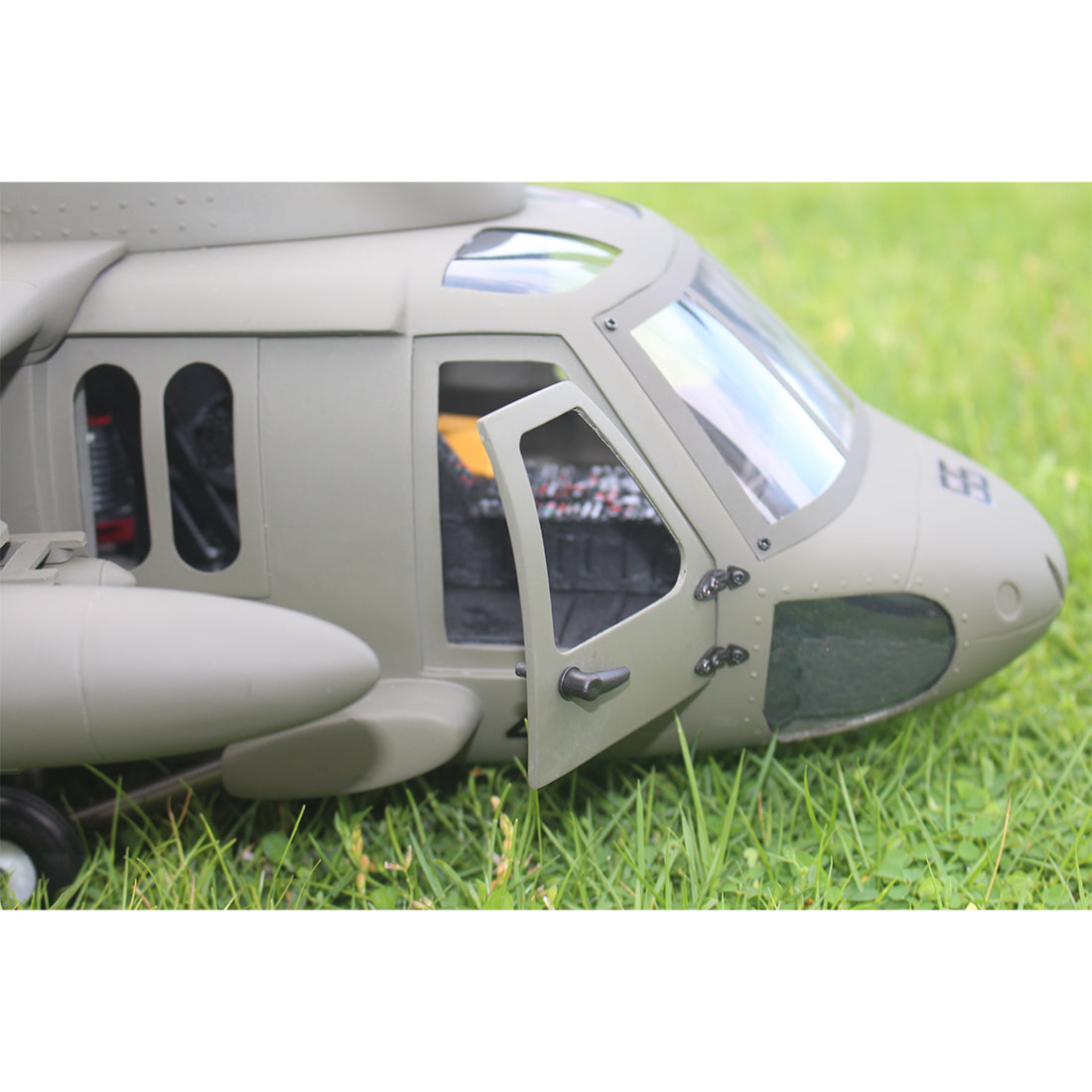 FLISHRC FL500 Black Hawk UH-60 500-Class 2.4GHz 6CH Scale RC Helicopter - RAZORDON