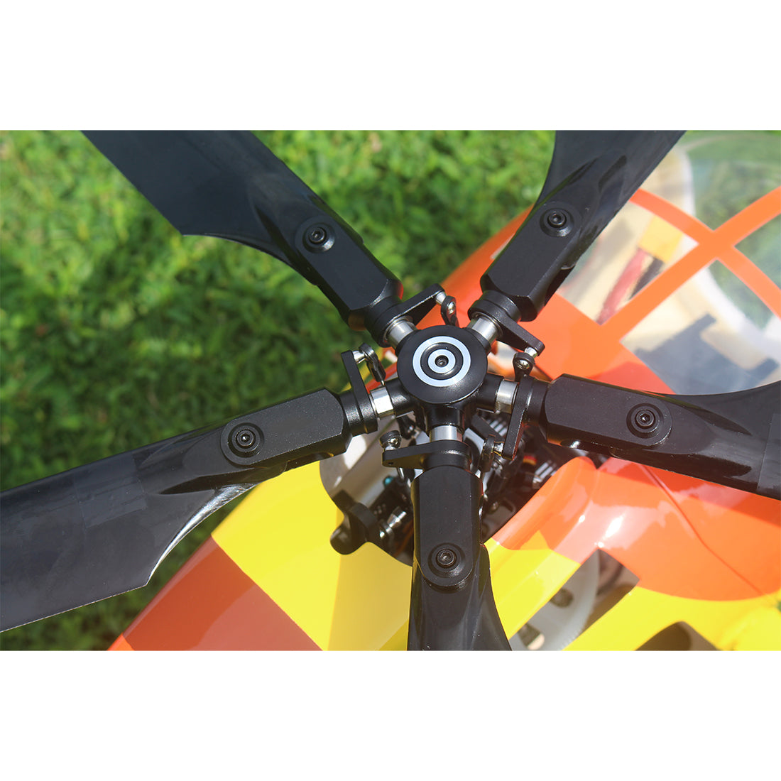 FLISHRC FL500 AH-6 Little Bird 500-Class 2.4G 6CH Scale RC Helicopter Model with L7 Flight Controller and 4-Mode Positioning GPS RTF