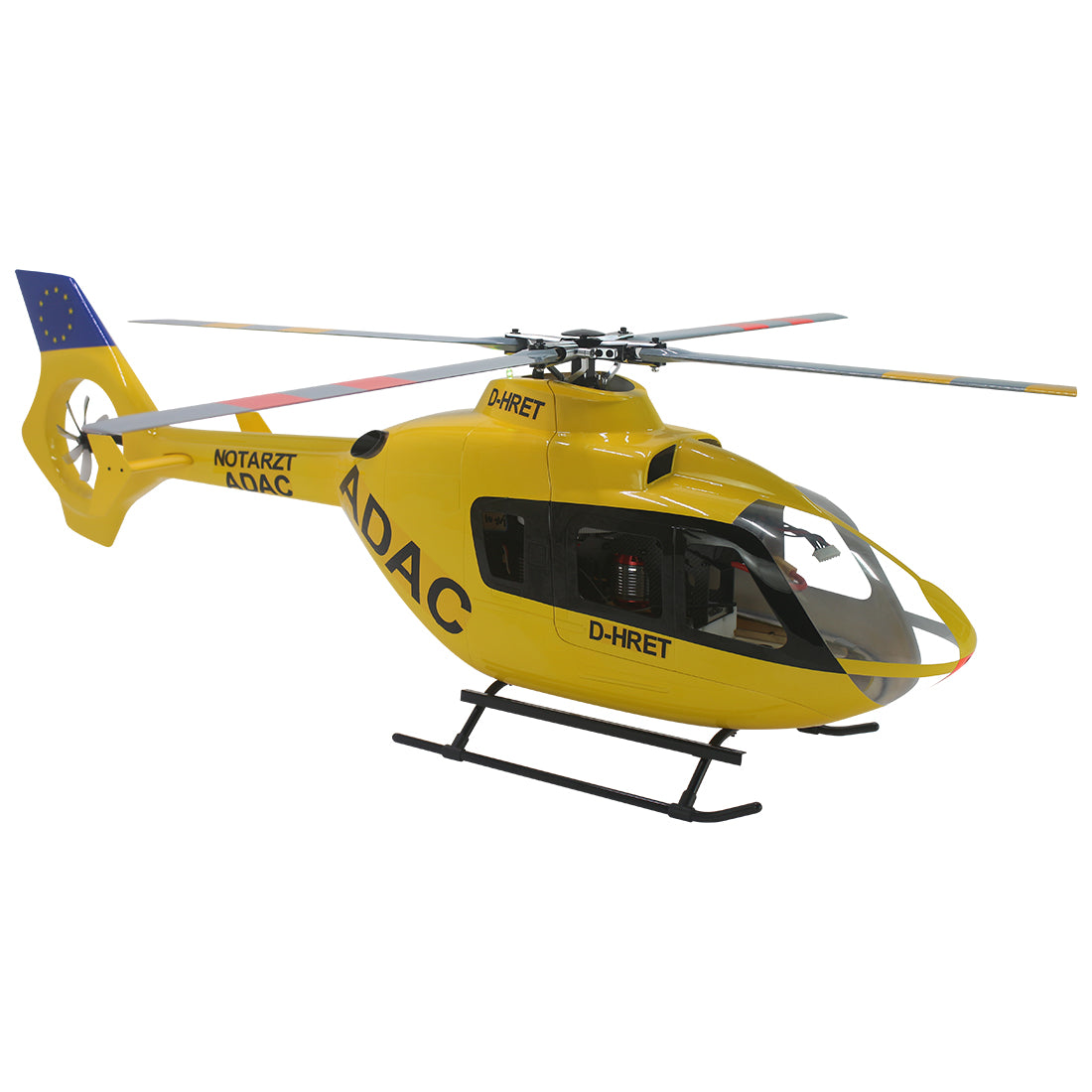 FLISHRC FL500 EC135 500-Class 2.4GHz 6CH Scale RC Helicopter - RAZORDON