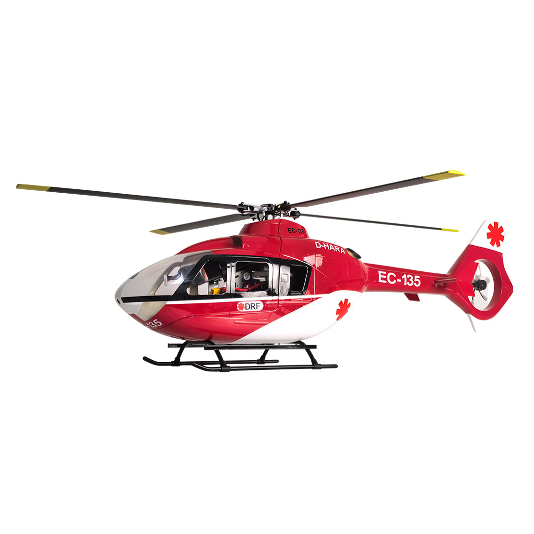 FLISHRC FL500 EC135 500-Class 2.4GHz 6CH Scale RC Helicopter - RAZORDON