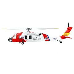 FLYWING MH-60T Jayhawk 2.4G 6CH 470-Class Quick-Release 4-Rotor Scale US Coast Guard RC Military Helicopter Model with ACE Flight Controller, GPS Positioning & Left/Right-Hand Control RTF