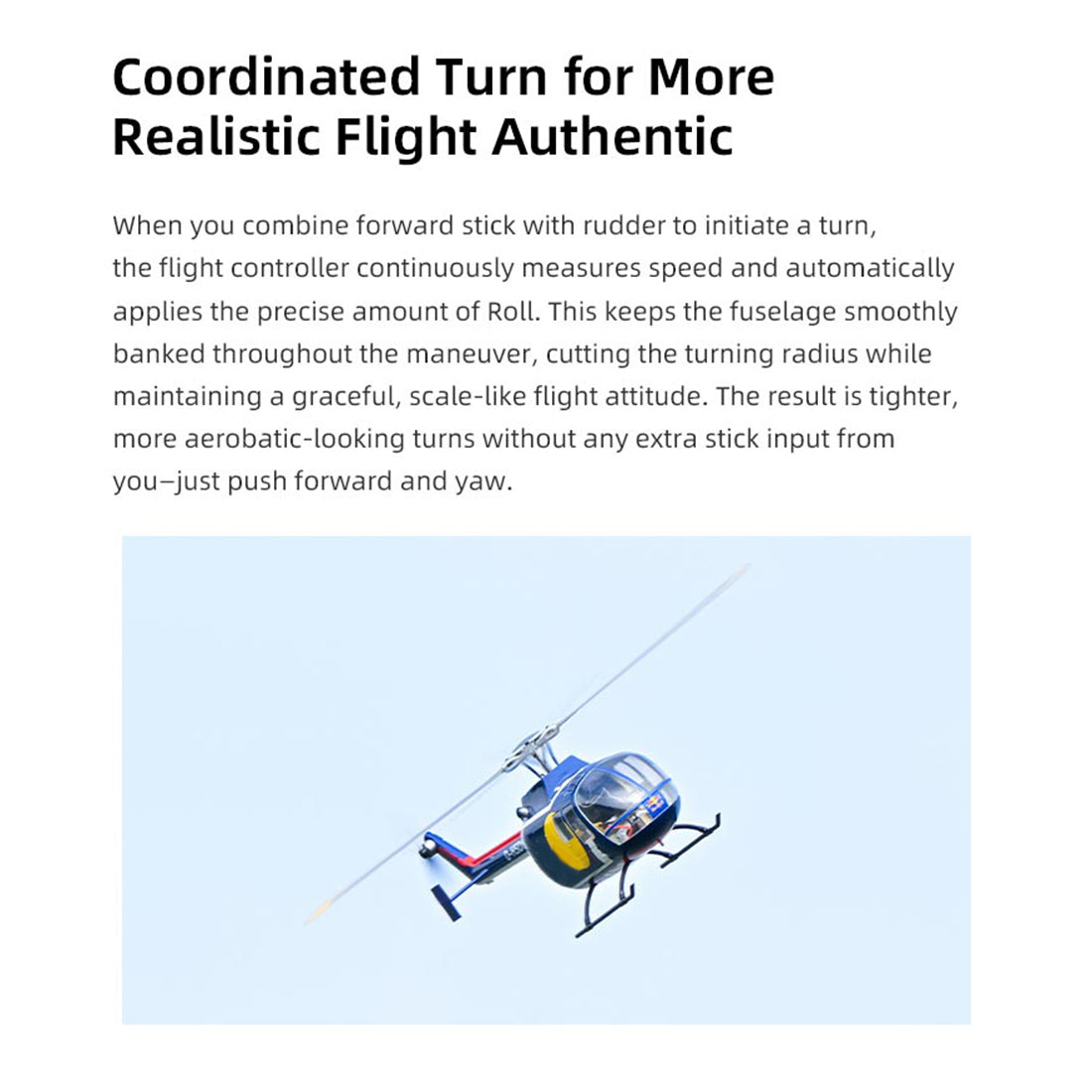 FLYWING BO105 2.4G 6CH 470-Class Quik-Release 4-Rotor Scale RC Military Helicopter - RAZORDON