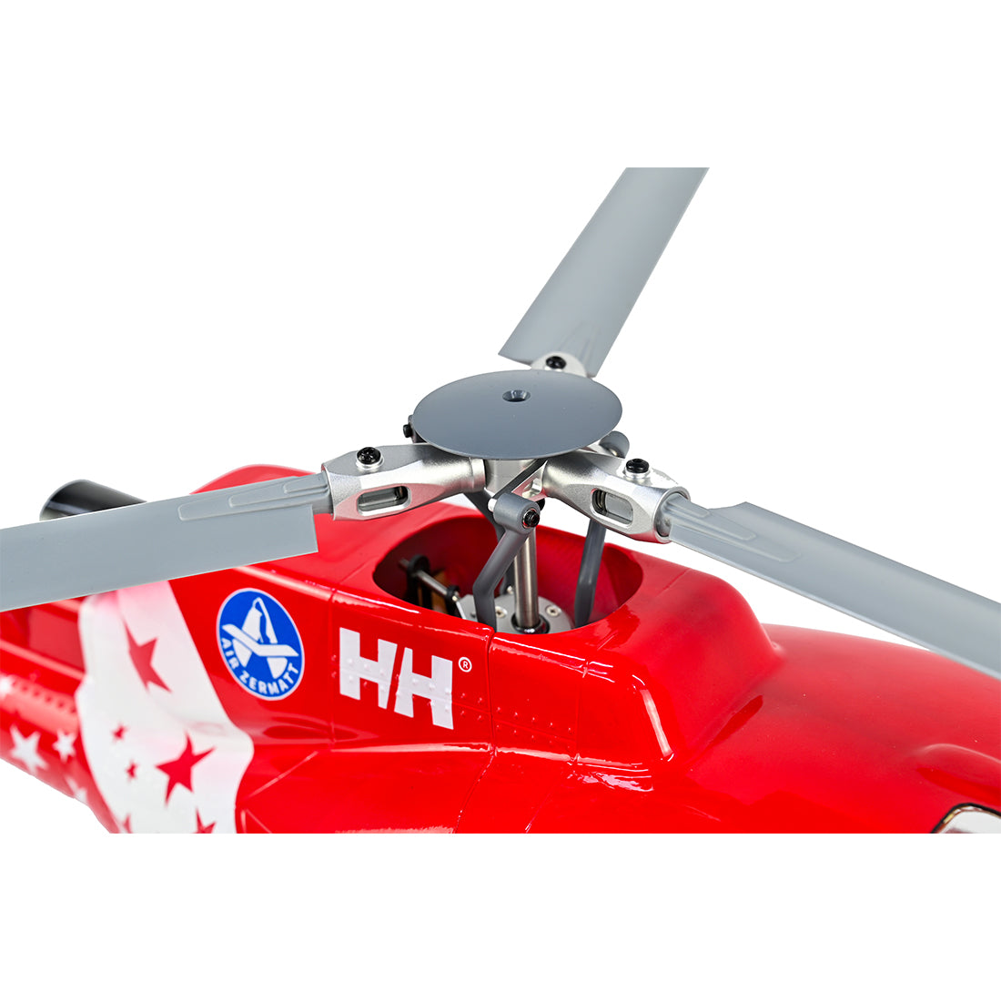 FLYWING Eurocopter AS350 2.4G 6CH 470-Class Quick-Release 3-Rotor Scale RC Helicopter Model with ACE Flight Controller, GPS Positioning & Left/Right-Hand Control RTF