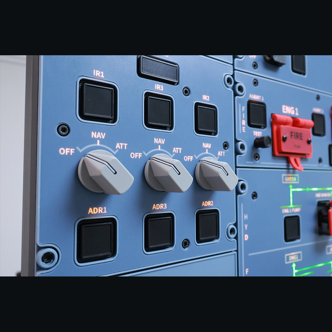 Hoowalt D111 A32X 1/1 Scale Light OVHD OVERHEAD Panel - RAZORDON