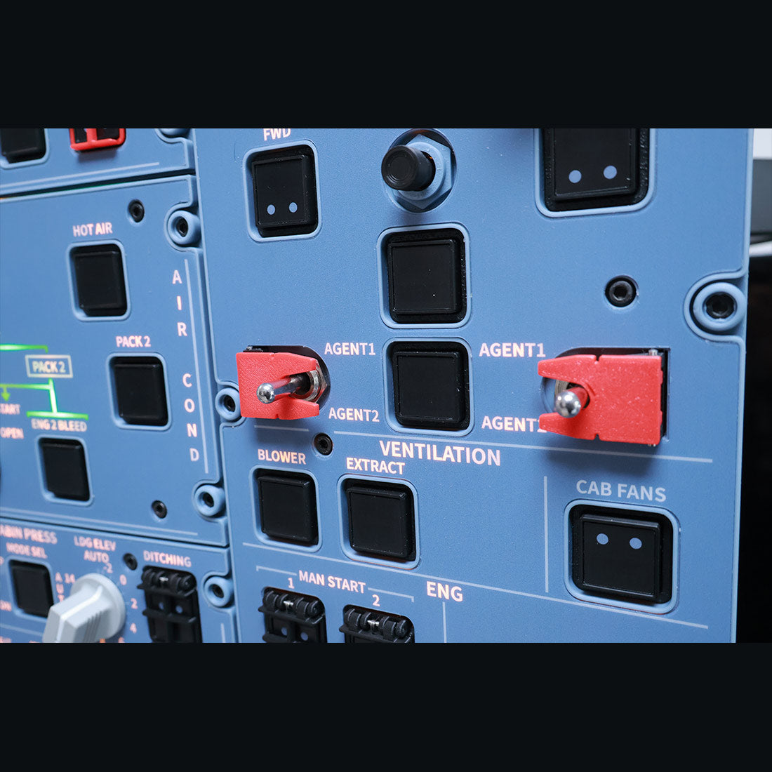 Hoowalt D111 A32X 1/1 Scale Light OVHD OVERHEAD Panel - RAZORDON