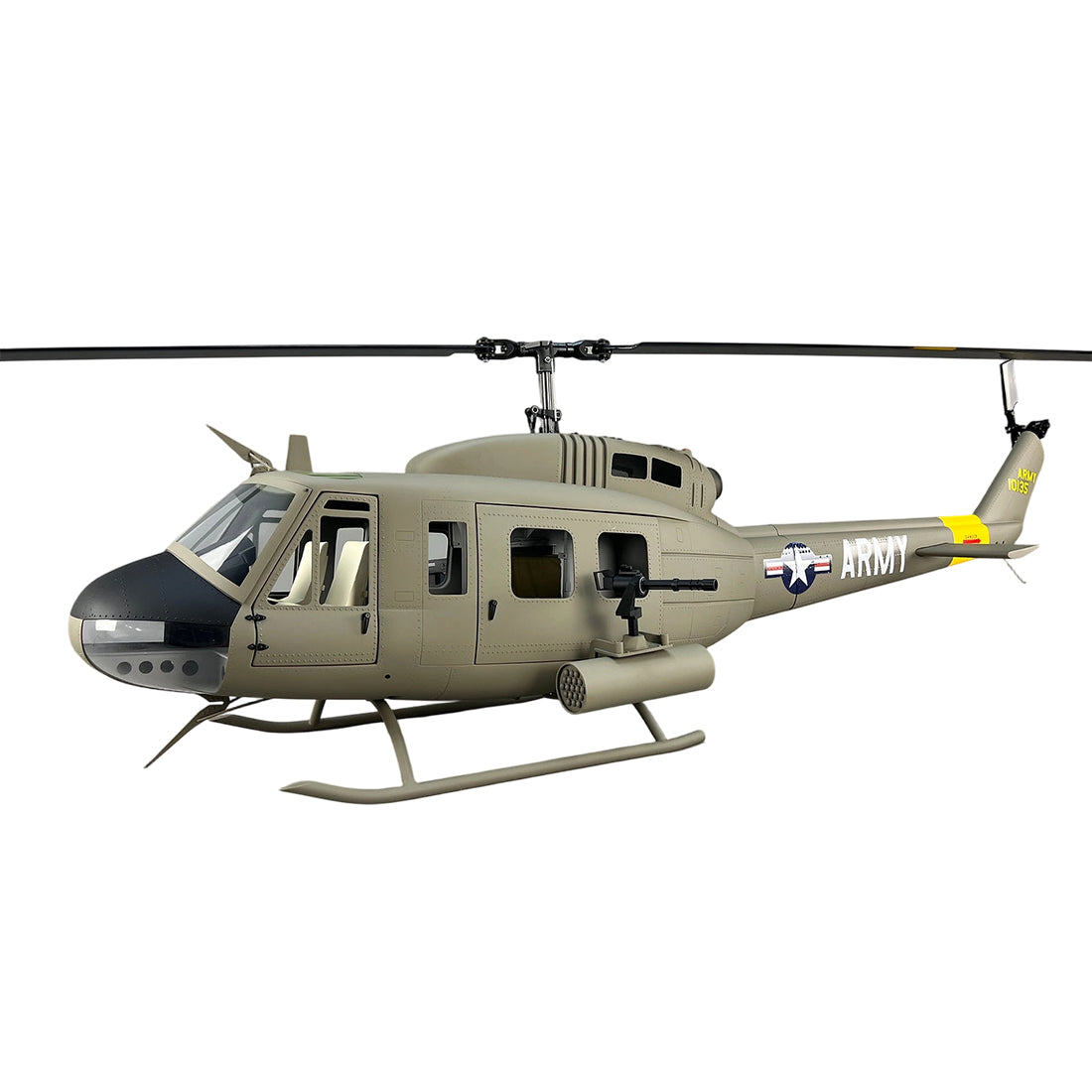 RAZORDON UH-1D Huey 800-Class scale RC helicopter with GPS flight control