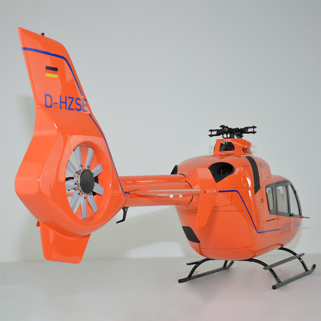 RAZORDON EC135 800-Class 2.4G 6CH Scale RC Helicopter orange color