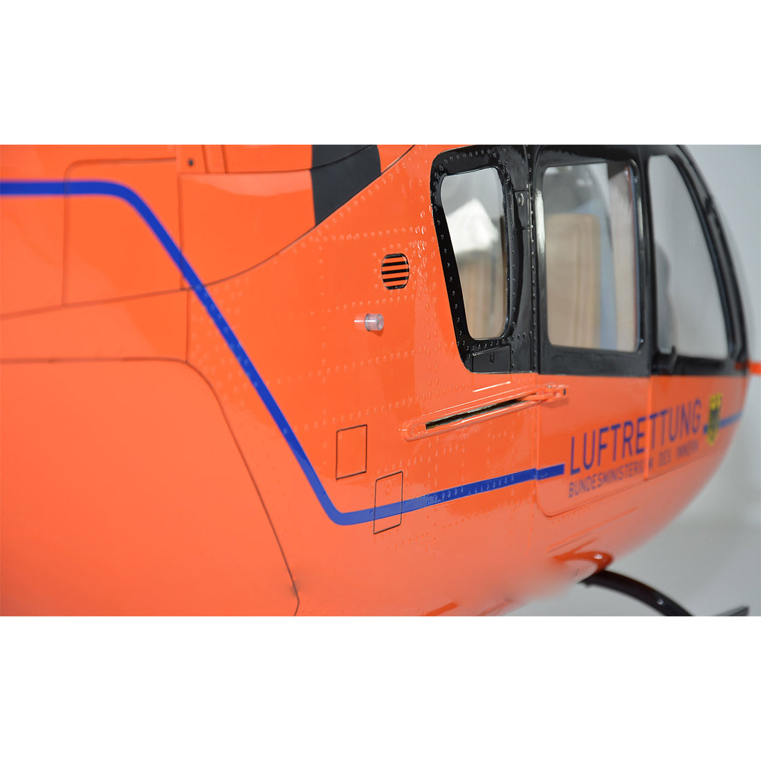 RAZORDON EC135 800-Class 2.4G 6CH Scale RC Helicopter orange color