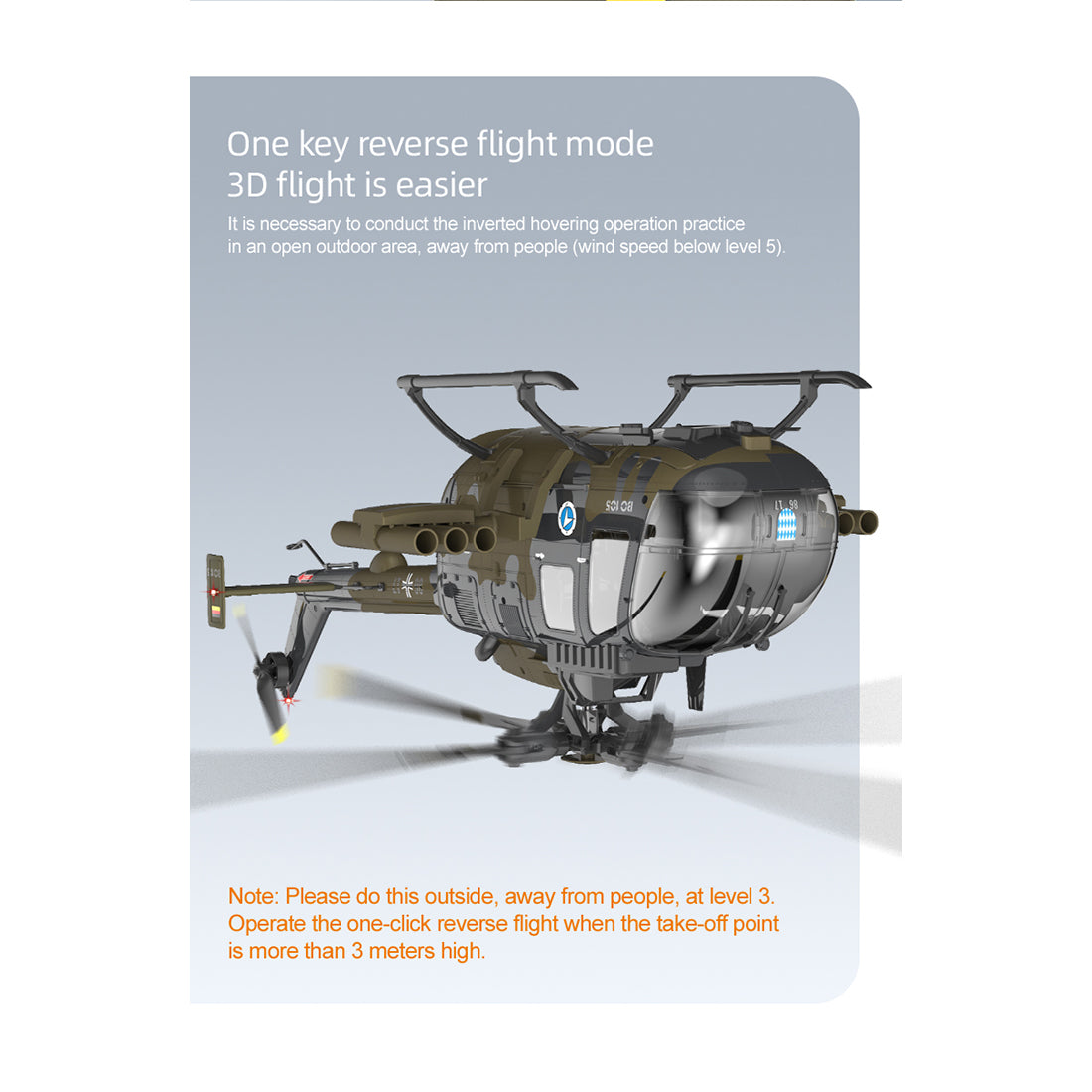 RC ERA C180 1/25 Scale RC Helicopter 2.4G 6CH Single Rotor Flybarless, Barometer + TOF LiDAR Altitude Hold, Optical Flow Positioning, One-Key Inverted Flight & Takeoff/Landing