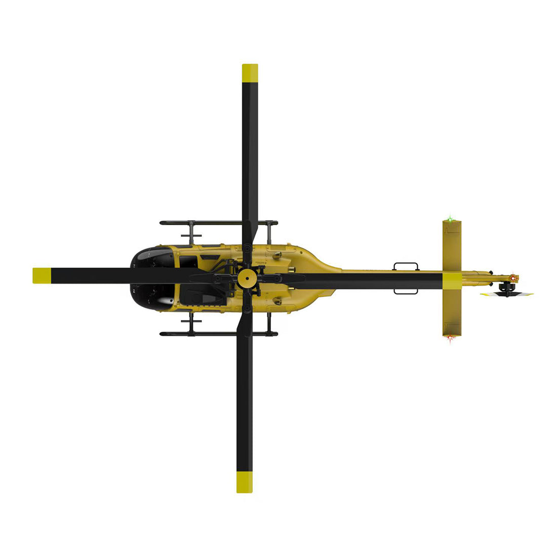 RC ERA C180 1/25 Scale RC Helicopter 2.4G 6CH Single Rotor Flybarless, Barometer + TOF LiDAR Altitude Hold, Optical Flow Positioning, One-Key Inverted Flight & Takeoff/Landing