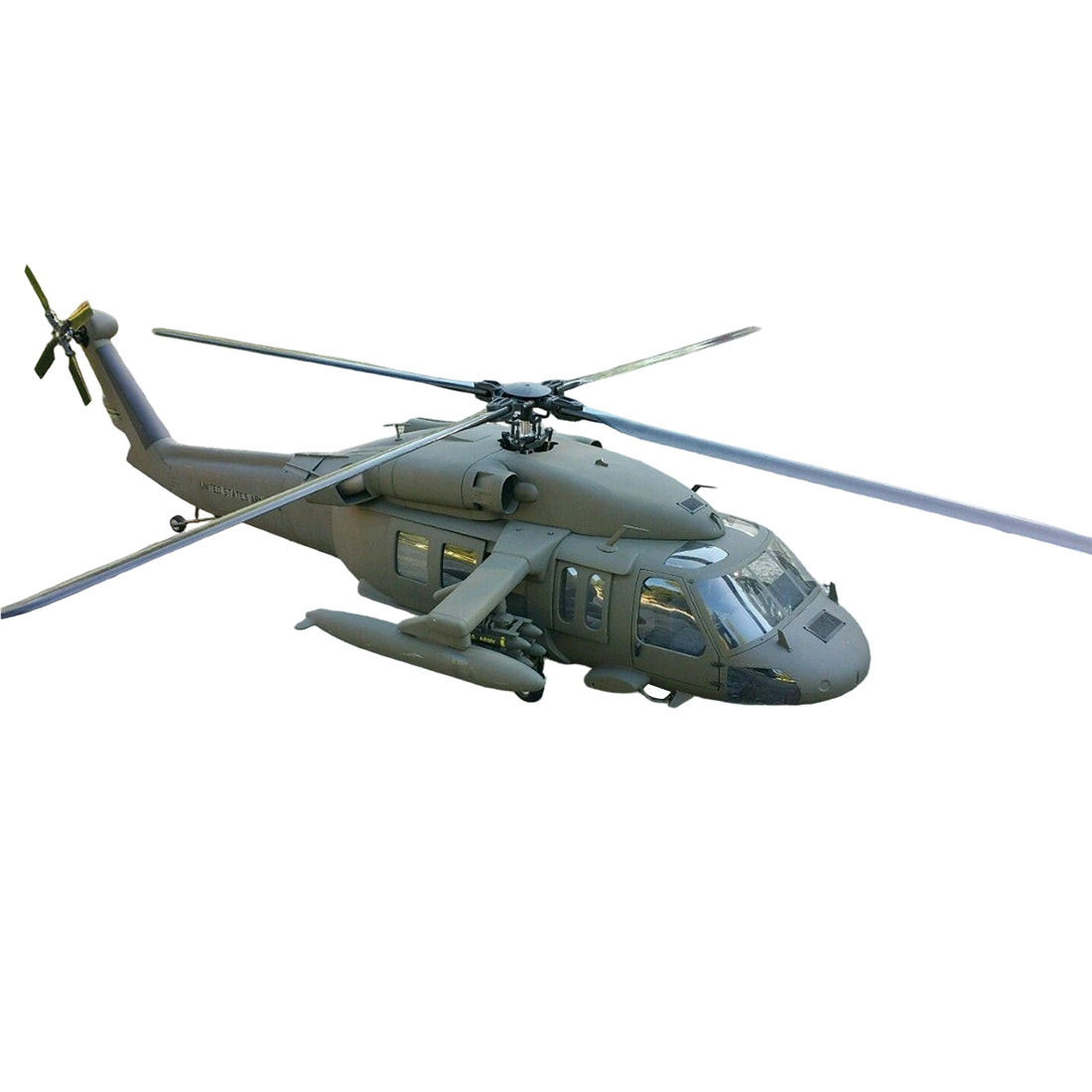 ROBAN UH-60 Black Hawk 700-Class 2.4G 6CH Scale RC Helicopter with H1 PRO Flight Controller, GPS Position Hold, Auto Hover & One-Key Return RTF