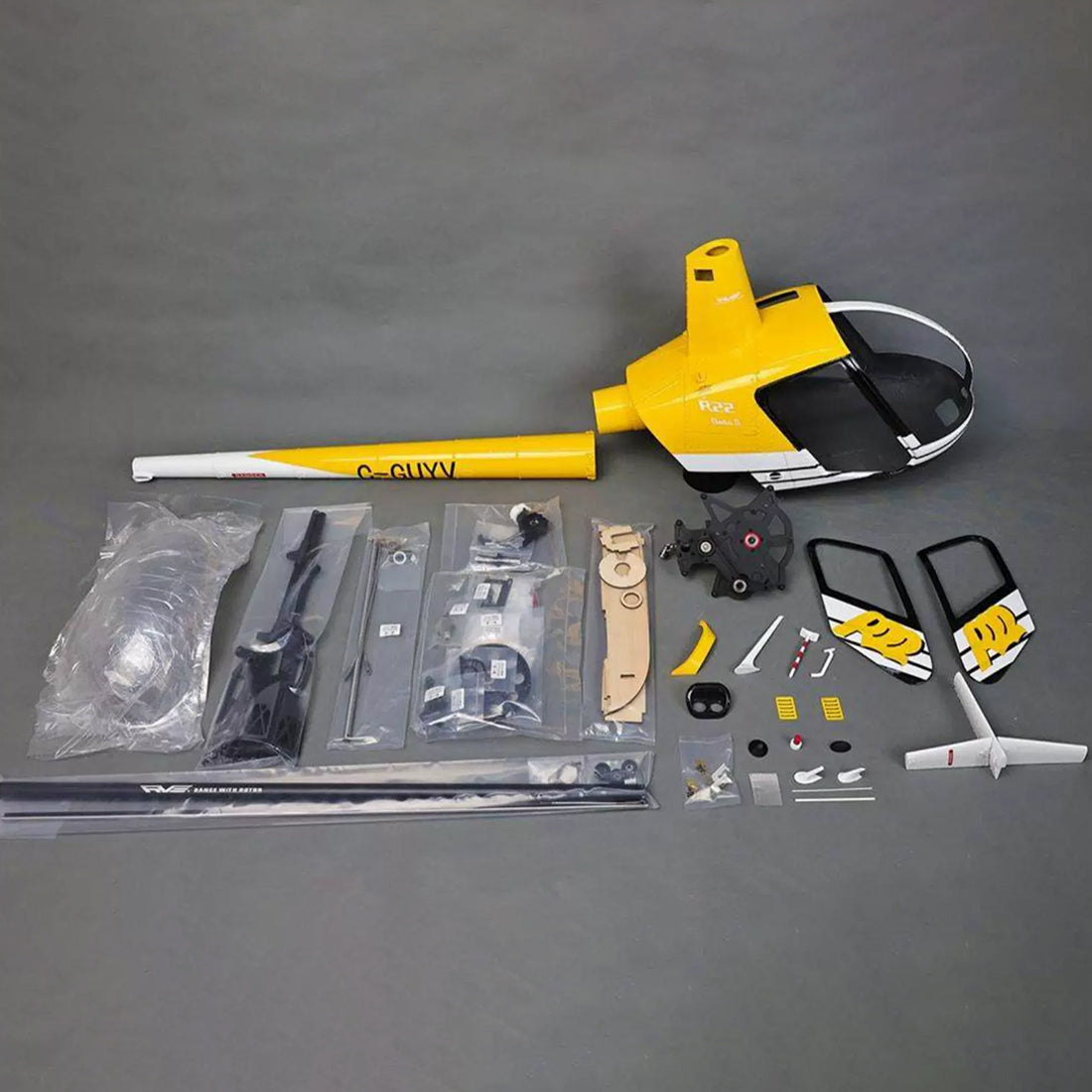 RVE R22 Robinson 1:4.5 Scale 700-Class RC Helicopter – RAZORDON
