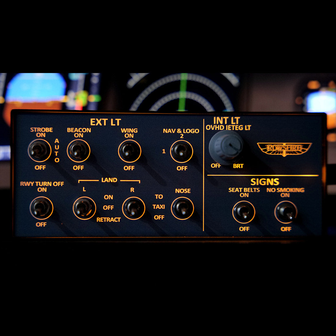 Rowsfire A101 V3.0 A32x mini Light OVERHEAD Panel - RAZORDON